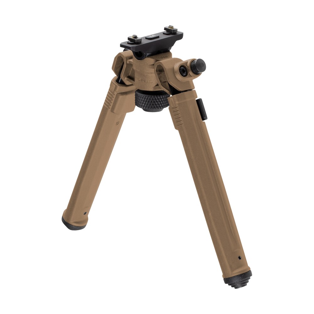 magpul mag933fde bipod m lok attachment, flat dark earth mil spec anodized aluminum, 6.80 10.30" vertical adjustment, rubber feet for ar platform Magpul MAG933FDE Bipod M-LOK Attachment, Flat Dark Earth Mil-Spec Anodized Aluminum, Sports South item 114354