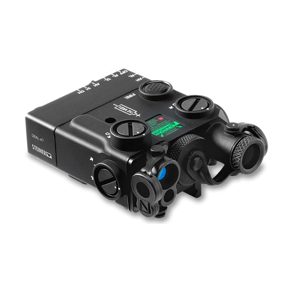 steiner 9008 dbal a3 green laser/black, picatinny rail/qr ht mount Steiner 9008 DBAL-A3 Green Laser/Black, Picatinny Rail/QR HT Mount Sports South item 114638