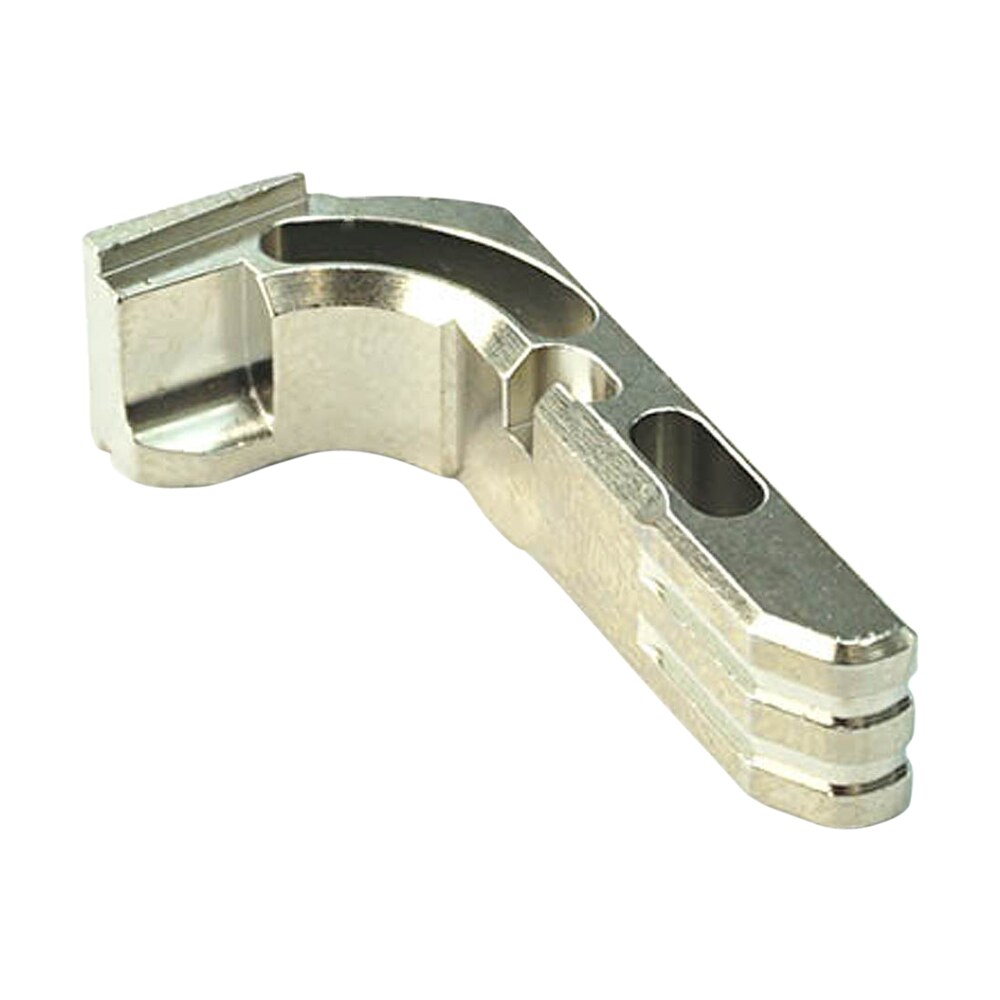 cross armory crgmcsv mag catch extended glock gen1 3/p80 silver anodized aluminum Cross Armory CRGMCSV Mag Catch Extended Glock Gen1-3/P80 Silver Anodized Aluminum Sports South item 114914