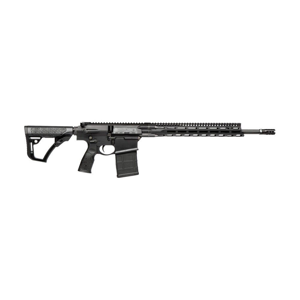 daniel defense 0215813210055 dd5 v4 *ca compliant 7.62x51mm nato 18" 10+1 black hard coat anodized black phosphate 6 position w/softtouch overmolding stock black polymer grip Daniel Defense 0215813210055 DD5 V4 *CA Compliant 7.62x51mm NATO 18" 10+1 Black Hard Coat Sports South item 114976