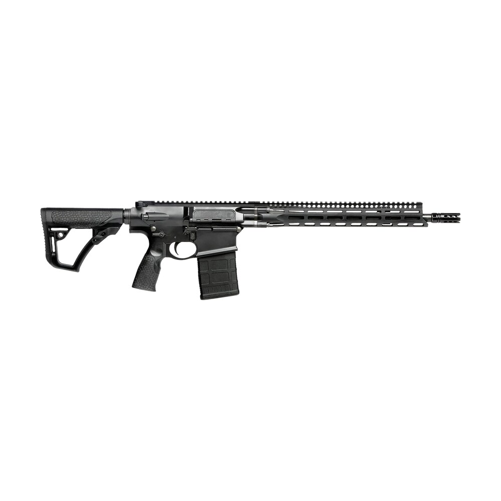 daniel defense 0215707258047 dd5 v3 7.62x51mm nato 16" 20+1 black hard coat anodized black phosphate 6 position w/softtouch overmolding stock black polymer grip Daniel Defense 0215707258047 DD5 V3 7.62x51mm NATO 16" 20+1 Black Hard Coat Anodized Black Sports South item 114978