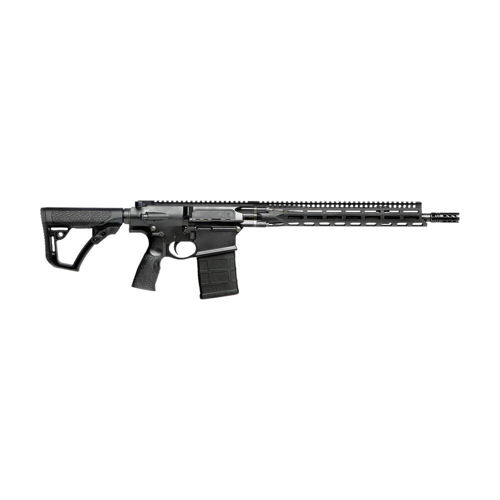 daniel defense 0215707258067 dd5 v3 *co complaint 7.62x51mm nato 16" no magazine black hard coat anodized black phosphate 6 position w/softtouch overmolding stock black polymer grip Daniel Defense 0215707258067 DD5 V3 *CO Complaint 7.62x51mm NATO 16" No Magazine Black Hard Sports South item 114980