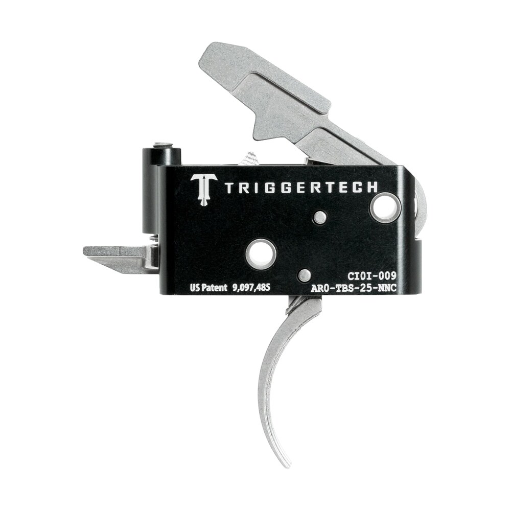 triggertech arotbs25nnc adaptable primary two stage traditional curved trigger with 2.50 5 lbs draw weight for ar 15 right TriggerTech AROTBS25NNC Adaptable Primary Two-Stage Traditional Curved Trigger Sports South item 115466
