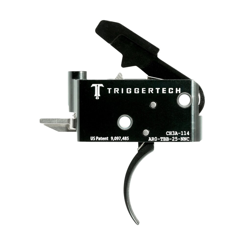 triggertech arotbb25nnc adaptable primary two stage traditional curved trigger with 2.50 5 lbs draw weight for ar 15 right TriggerTech AROTBB25NNC Adaptable Primary Two-Stage Traditional Curved Trigger Sports South item 115468