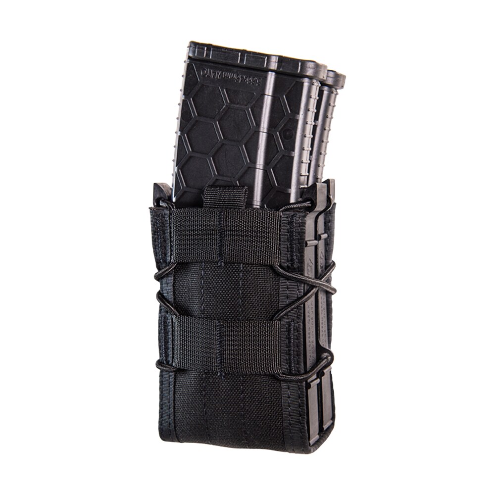 high speed gear 112r00bk taco x2r mag pouch double black nylon molle compatible w/ rifle High Speed Gear 112R00BK TACO X2R Mag Pouch Double Black Nylon MOLLE Compatible Sports South item 115509