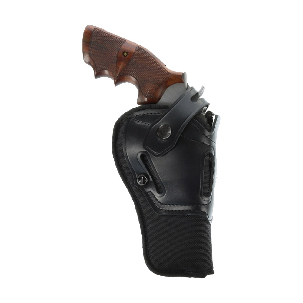 galco sr46b switchback owb black leather belt slide fits ruger gp100/s&w k frame fits 6" barrel ambidextrous Galco SR46B Switchback OWB Black Leather Belt Slide Sports South item 115653