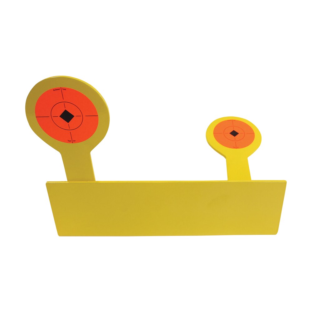 birchwood casey 47522 world of targets bushwacker rimfire pistol/rifle black/orange ar400 steel circle w/crosshair & diamond Birchwood Casey 47522 World of Targets Bushwacker Rimfire Pistol/Rifle Black/Orange AR400 Steel Sports South item 115771