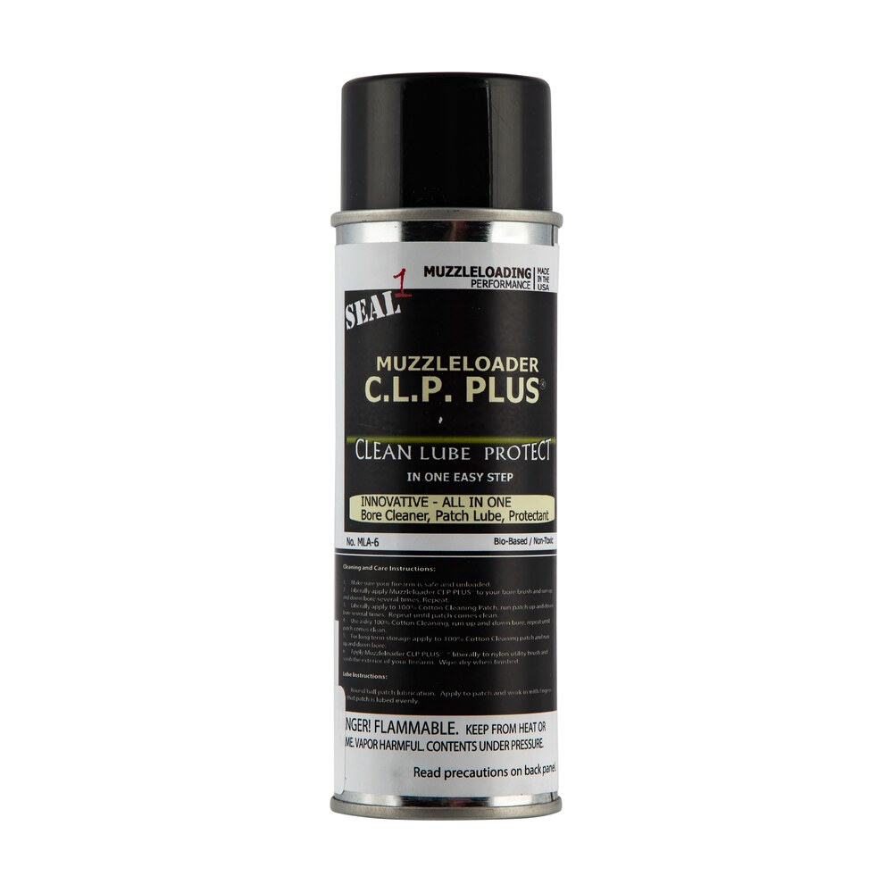 seal 1 mla6 clp plus muzzleloader cleans, lubricates, protects 6 oz aerosol Seal 1 MLA6 CLP Plus Muzzleloader Cleans, Lubricates, Protects 6 oz Aerosol Sports South item 115852