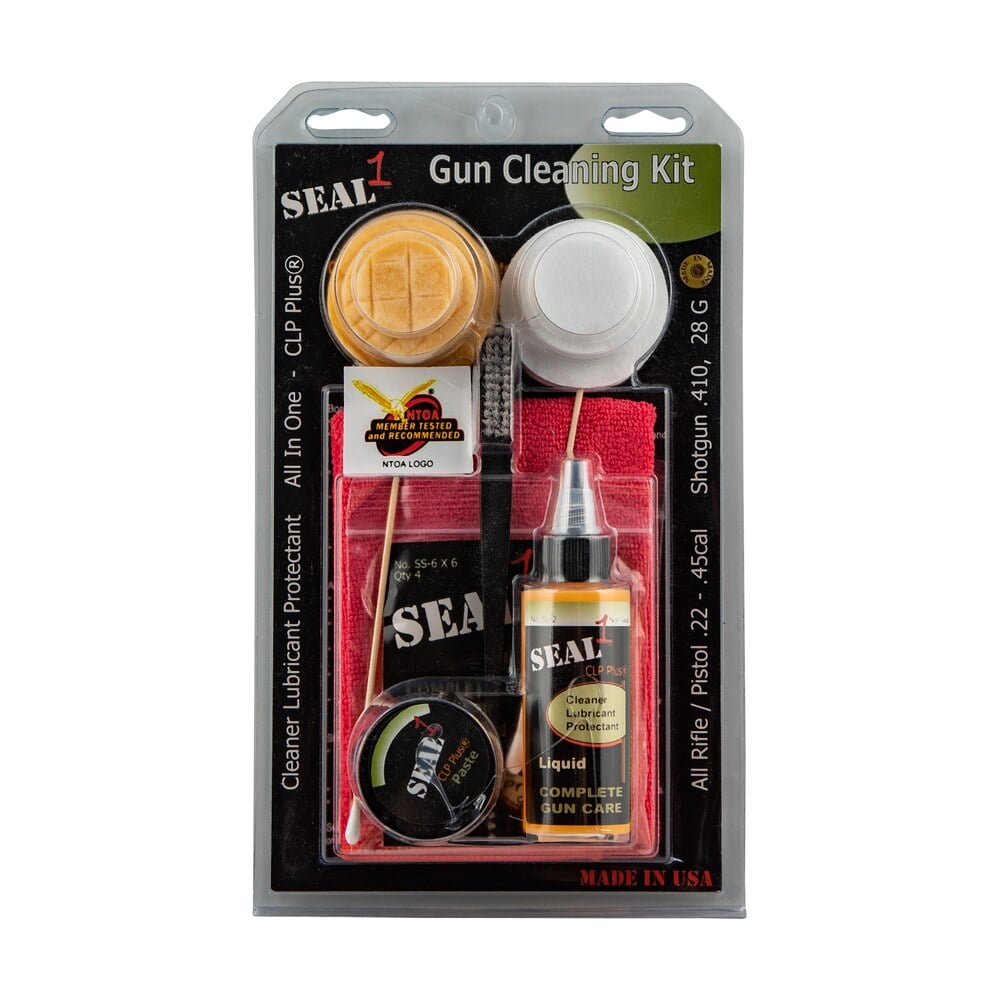 seal 1 skitrp complete gun cleaning kit rifle and handgun .22 .45 cal 1 kit Seal 1 SKITRP Complete Gun Cleaning Kit Rifle and Handgun .22-.45 Cal 1 Kit Sports South item 115854