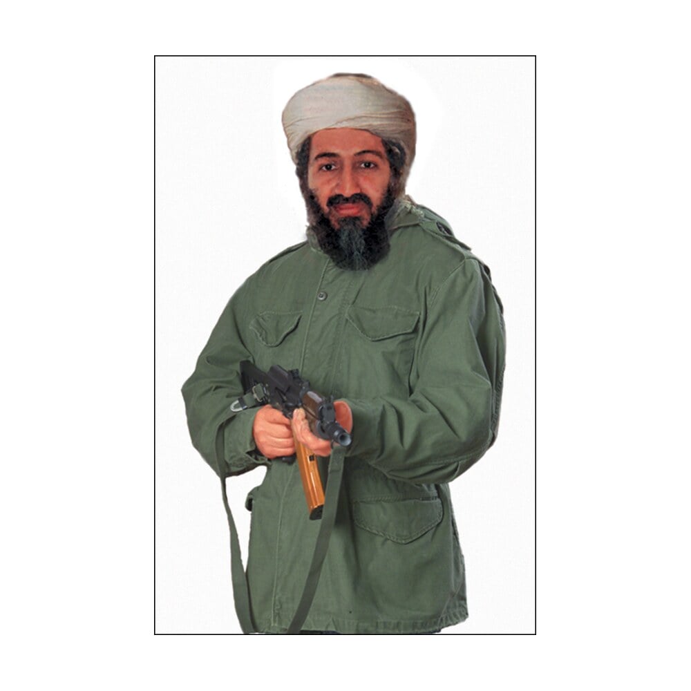 action target 1rt100 military terrorist photo osama bin laden heavy paper hanging 24" x 38" multi color 100 per box Action Target 1RT100 Military Terrorist Photo Osama Bin Laden Heavy Paper Hanging 24" x 38" Sports South item 116046
