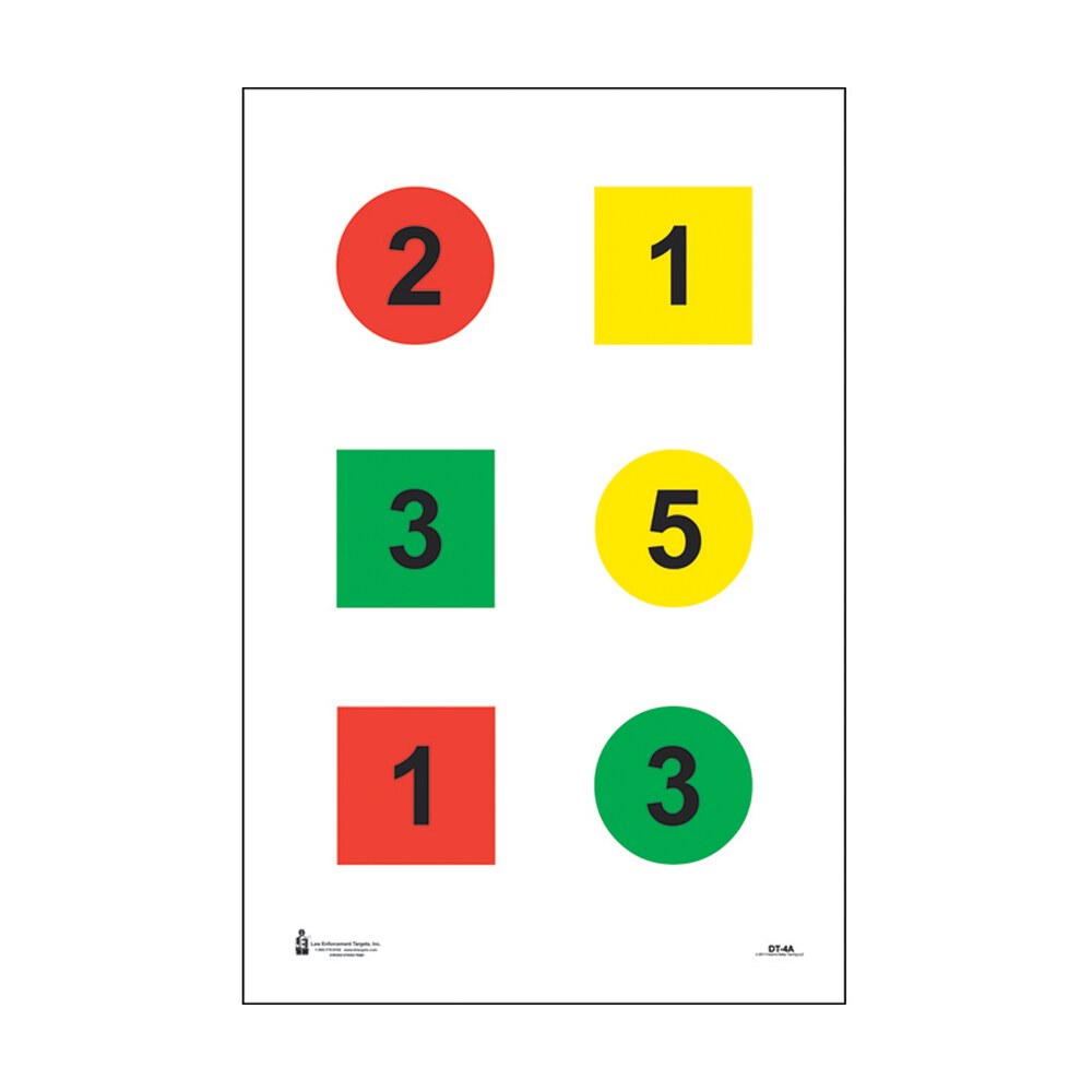 action target dt4a100 training discretionary command circle/square paper 23" x 35" multi color 100 per box Action Target DT4A100 Training Discretionary Command Circle/Square Paper 23" x 35" Multi-Color Sports South item 116048