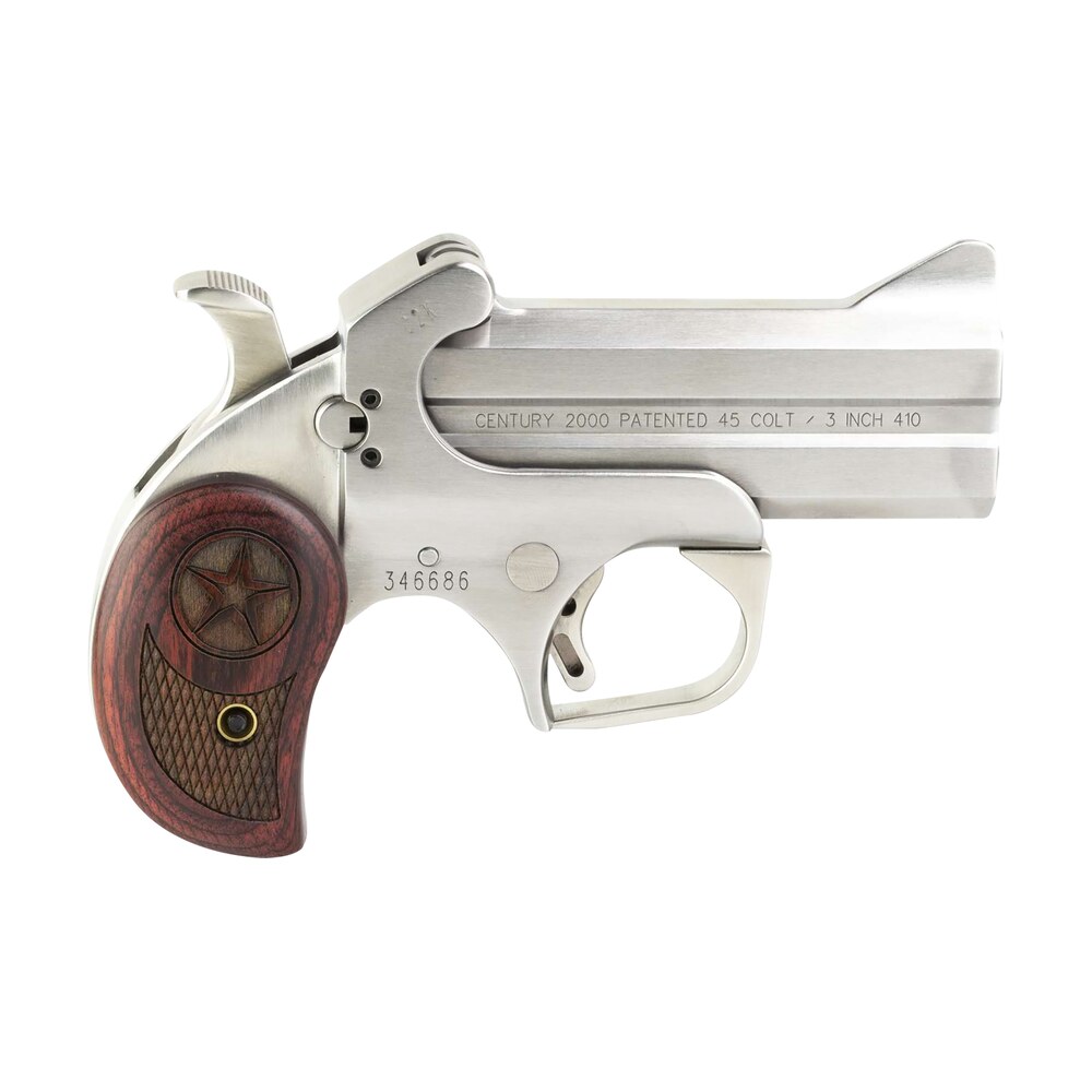 bond arms bac2k c2k original 45 colt/410 gauge 2rd shot 3.50″ rosewood grips Bond Arms BAC2K C2K Original 45 Colt/410 Gauge 2rd Shot 3.50" Rosewood Grips Sports South item 11605