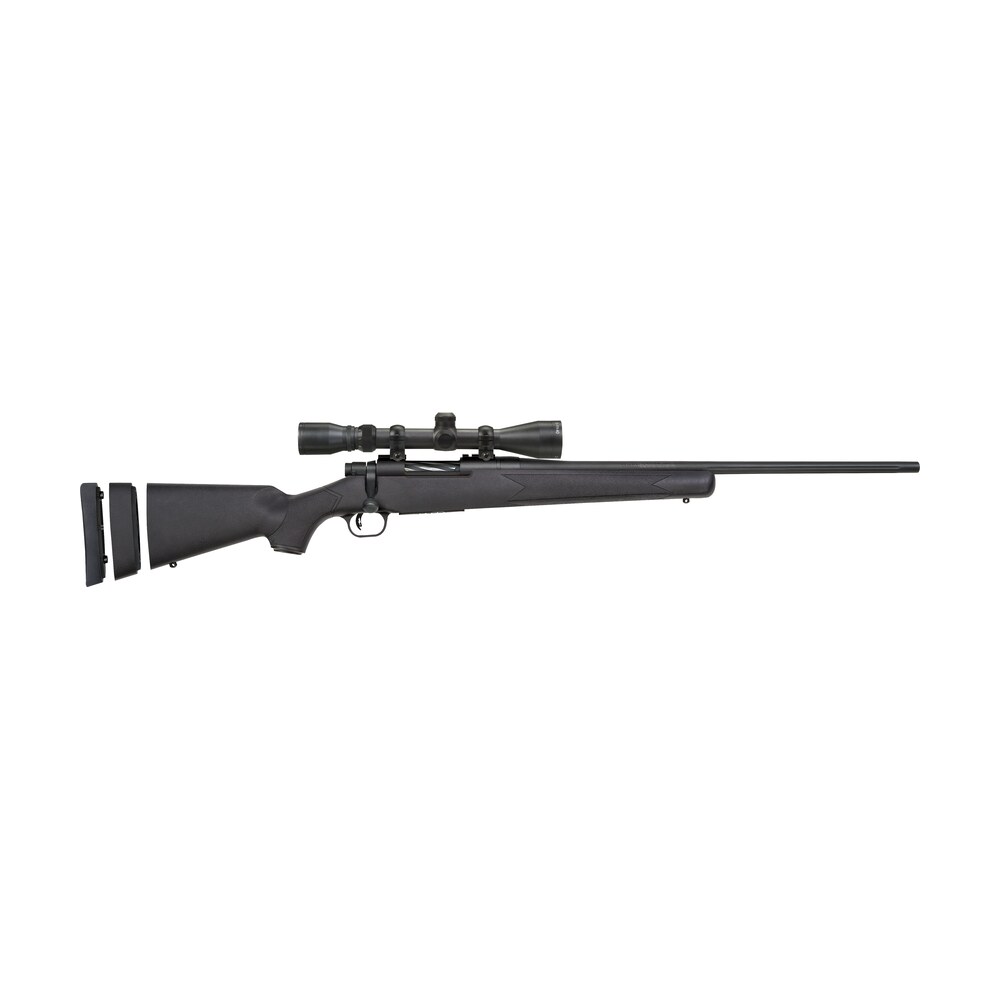 mossberg 28094 patriot super bantam youth 350 legend 4+1 22" matte blued fluted steel barrel & receiver, black synthetic stock, 3 9x40mm duplex scope Mossberg 28094 Patriot Super Bantam Youth 350 Legend 4+1 22" Matte Blued Fluted Steel Barrel Sports South item 116162