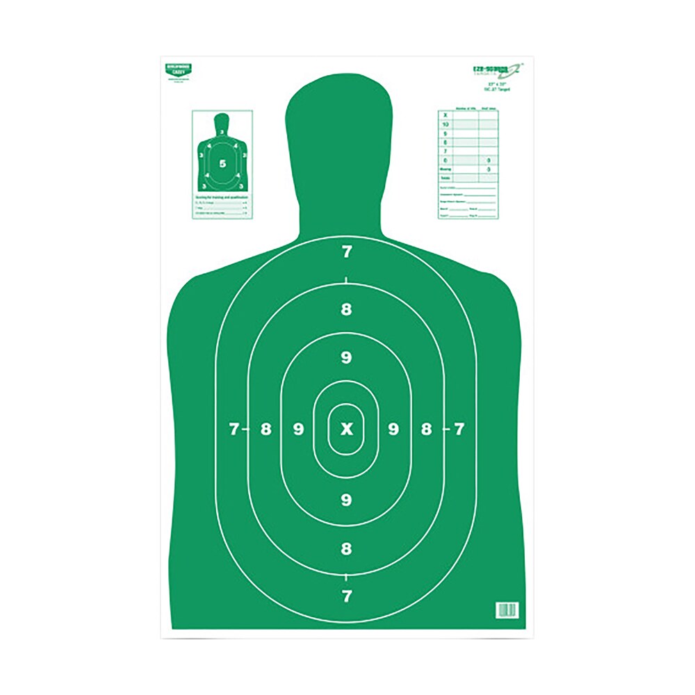 birchwood casey 37017 eze scorer bc 27 silhouette paper 23" x 35" green 100 per pkg Birchwood Casey 37017 EZE-Scorer BC-27 Silhouette Paper 23" x 35" Green 100 Per Pkg Sports South item 116204
