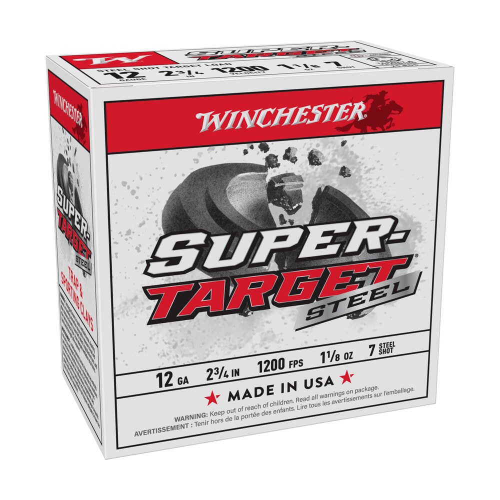 winchester ammo trgt12s7 super target 12gauge 2.75" 1 1/8oz 7shot 25 per box/10 case Winchester Ammo TRGT12S7 Super-Target 12Gauge 2.75" 1 1/8oz 7Shot 25 Per Box/10 Case Sports South item 116430
