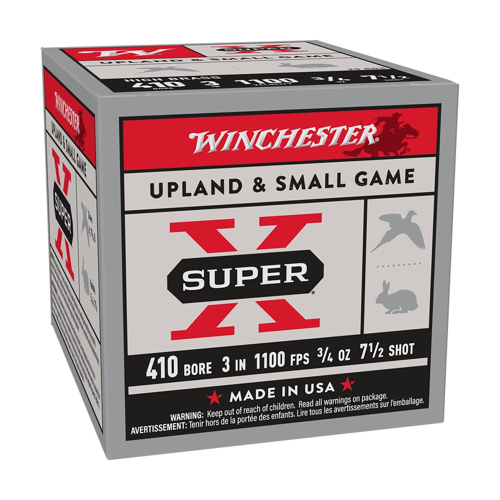 winchester ammo x413h7 super x heavy game load high brass 410gauge 3" 3/4oz 7.5shot 25 per box/10 case Winchester Ammo X413H7 Super X Heavy Game Load High Brass 410Gauge 3" 3/4oz 7.5Shot 25 Per Sports South item 116442