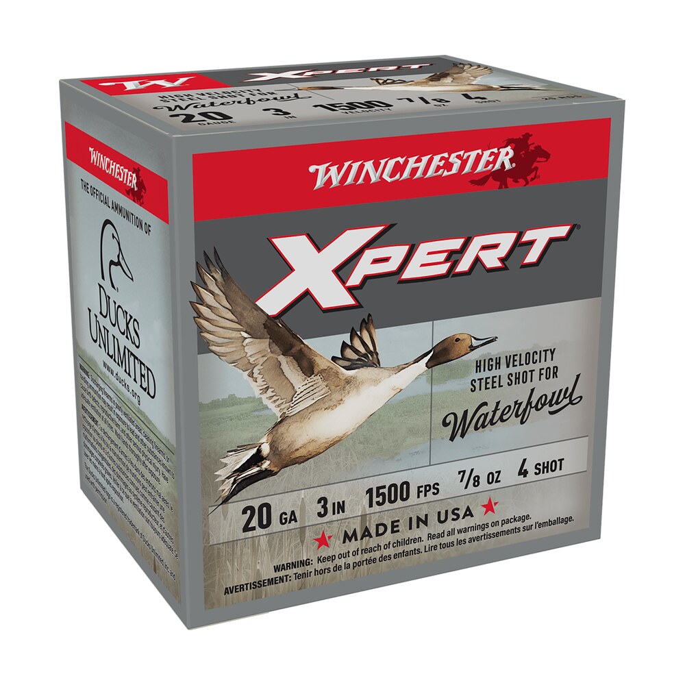 winchester ammo wex2034 super x xpert high velocity 20gauge 3" 7/8oz 4shot 25 per box/10 case Winchester Ammo WEX2034 Super X Xpert High Velocity 20Gauge 3" 7/8oz 4Shot 25 Per Box/10 Case Sports South item 116454