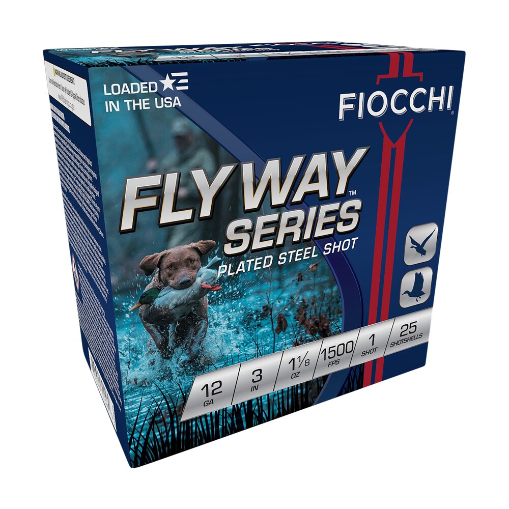 fiocchi 123st1 flyway 12gauge 3" 1 1/8oz 1shot 25 per box/10 case Fiocchi 123ST1 Flyway 12Gauge 3" 1 1/8oz 1Shot 25 Per Box/10 Case Sports South item 116549