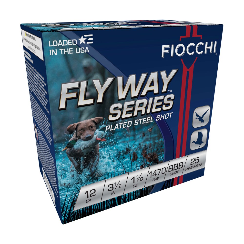 fiocchi 1235st3b flyway 12gauge 3.50" 1 3/8oz bbbshot 25 per box/10 case Fiocchi 1235ST3B Flyway 12Gauge 3.50" 1 3/8oz BBBShot 25 Per Box/10 Case Sports South item 116554