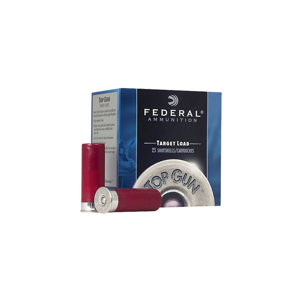 federal tgm12375 top gun subsonic 12gauge 2.75" 1 1/8oz 7.5shot 25 per box/10 case Federal TGM12375 Top Gun Subsonic 12Gauge 2.75" 1 1/8oz 7.5Shot 25 Per Box/10 Case Sports South item 116676