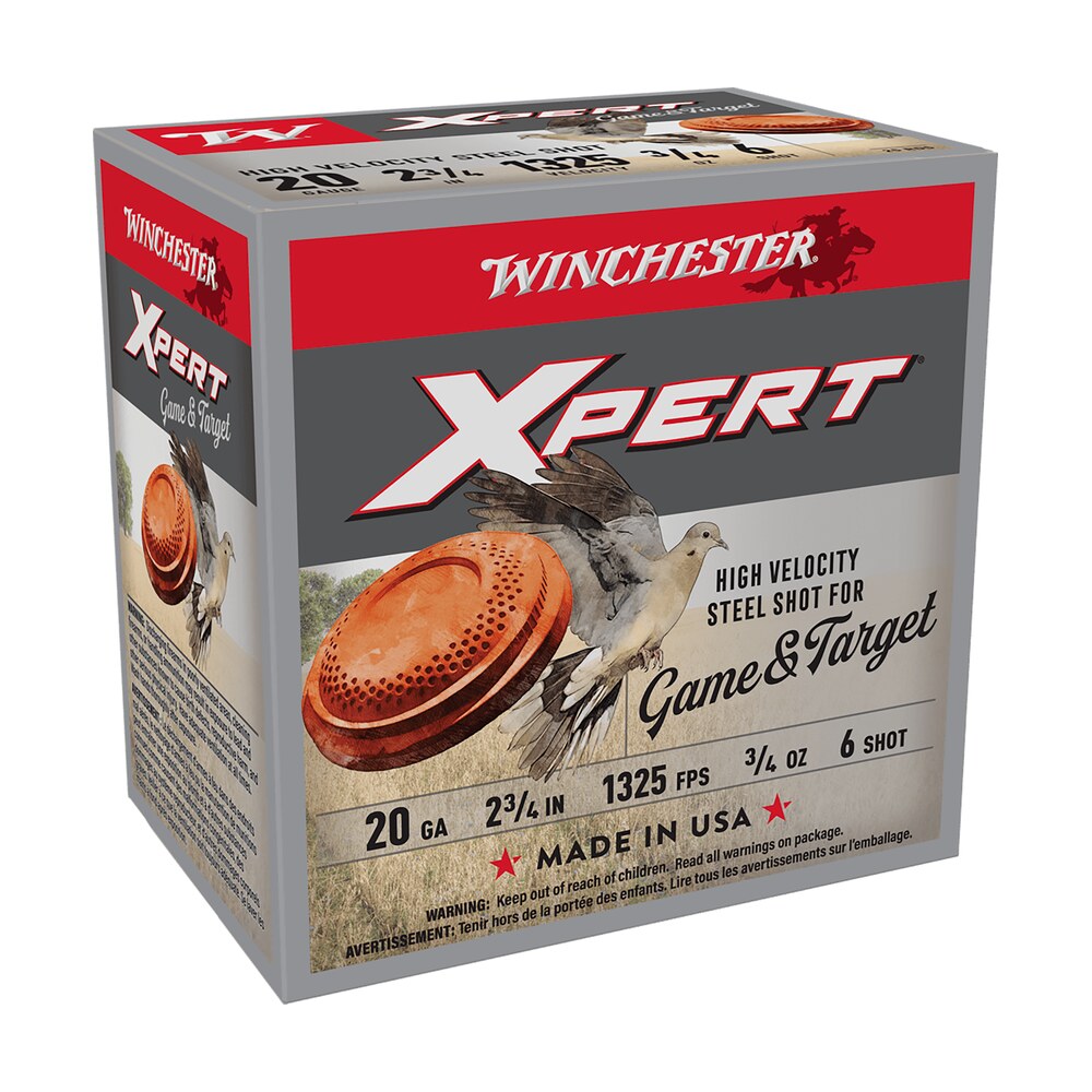 winchester ammo we20gt6 super x xpert high velocity 20gauge 2.75" 3/4oz 6shot 25 per box/10 case Winchester Ammo WE20GT6 Super X Xpert High Velocity 20Gauge 2.75" 3/4oz 6Shot 25 Per Box/10 Sports South item 116798