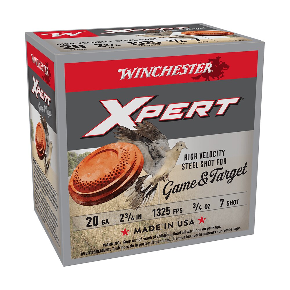 winchester ammo we20gt7 super x xpert high velocity 20gauge 2.75" 3/4oz 7shot 25 per box/10 case Winchester Ammo WE20GT7 Super X Xpert High Velocity 20Gauge 2.75" 3/4oz 7Shot 25 Per Box/10 Sports South item 116799