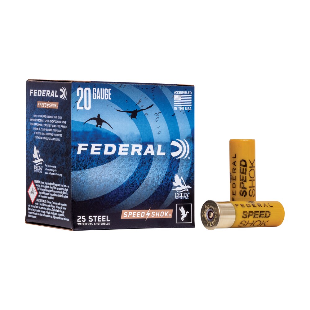 federal wf2086 speed shok 20gauge 2.75" 3/4oz 6shot 25 per box/10 case Federal WF2086 Speed-Shok 20Gauge 2.75" 3/4oz 6Shot 25 Per Box/10 Case Sports South item 116801