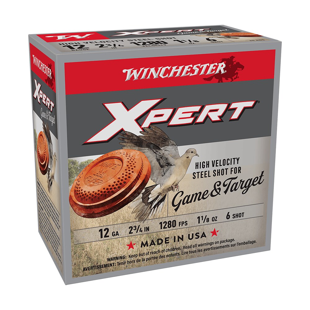 winchester ammo we12gth6 super x xpert high velocity 12gauge 2.75" 1 1/8oz 6shot 25 per box/10 case Winchester Ammo WE12GTH6 Super X Xpert High Velocity 12Gauge 2.75" 1 1/8oz 6Shot 25 Per Box/10 Sports South item 116847