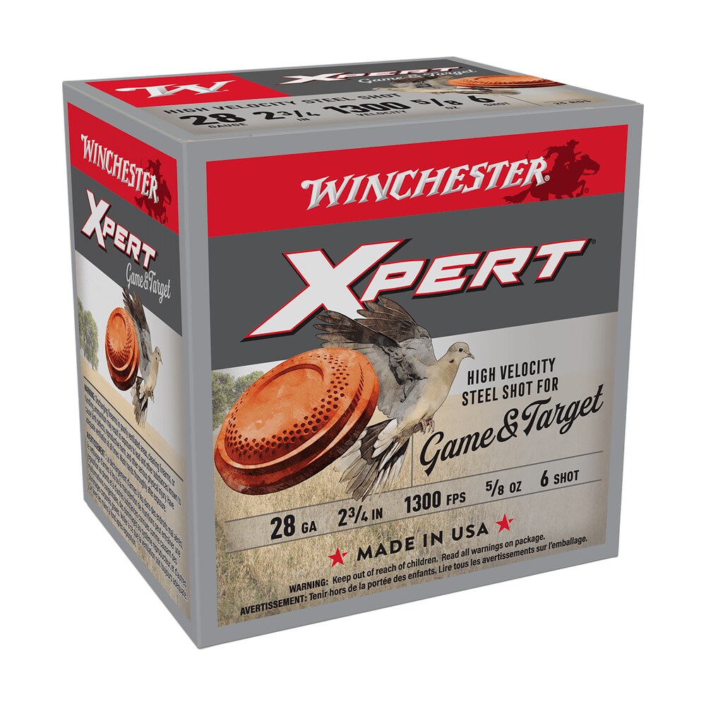 winchester ammo we28gt6 super x xpert high velocity 28gauge 2.75" 5/8oz 6shot 25 per box/10 case Winchester Ammo WE28GT6 Super X Xpert High Velocity 28Gauge 2.75" 5/8oz 6Shot 25 Per Box/10 Sports South item 116851