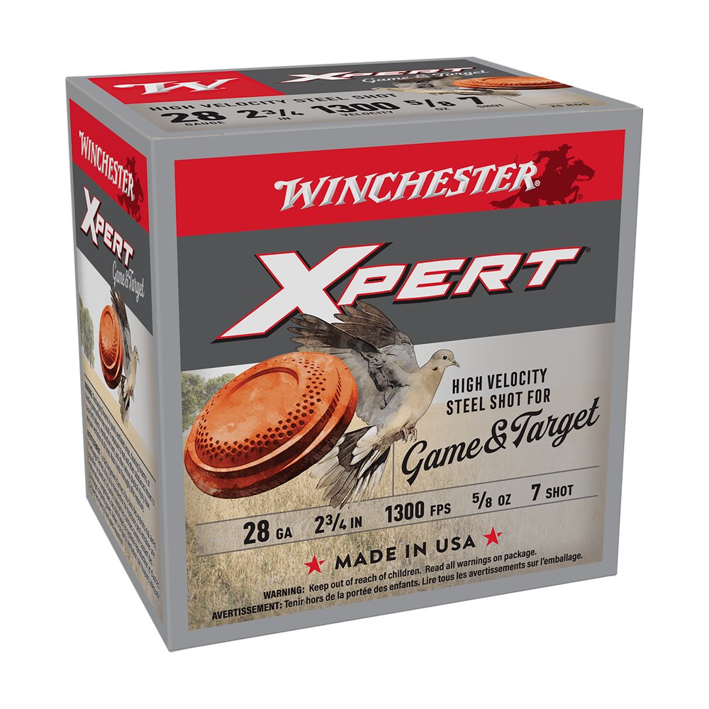 winchester ammo we28gt7 super x xpert high velocity 28gauge 2.75" 5/8oz 7shot 25 per box/10 case Winchester Ammo WE28GT7 Super X Xpert High Velocity 28Gauge 2.75" 5/8oz 7Shot 25 Per Box/10 Sports South item 116852