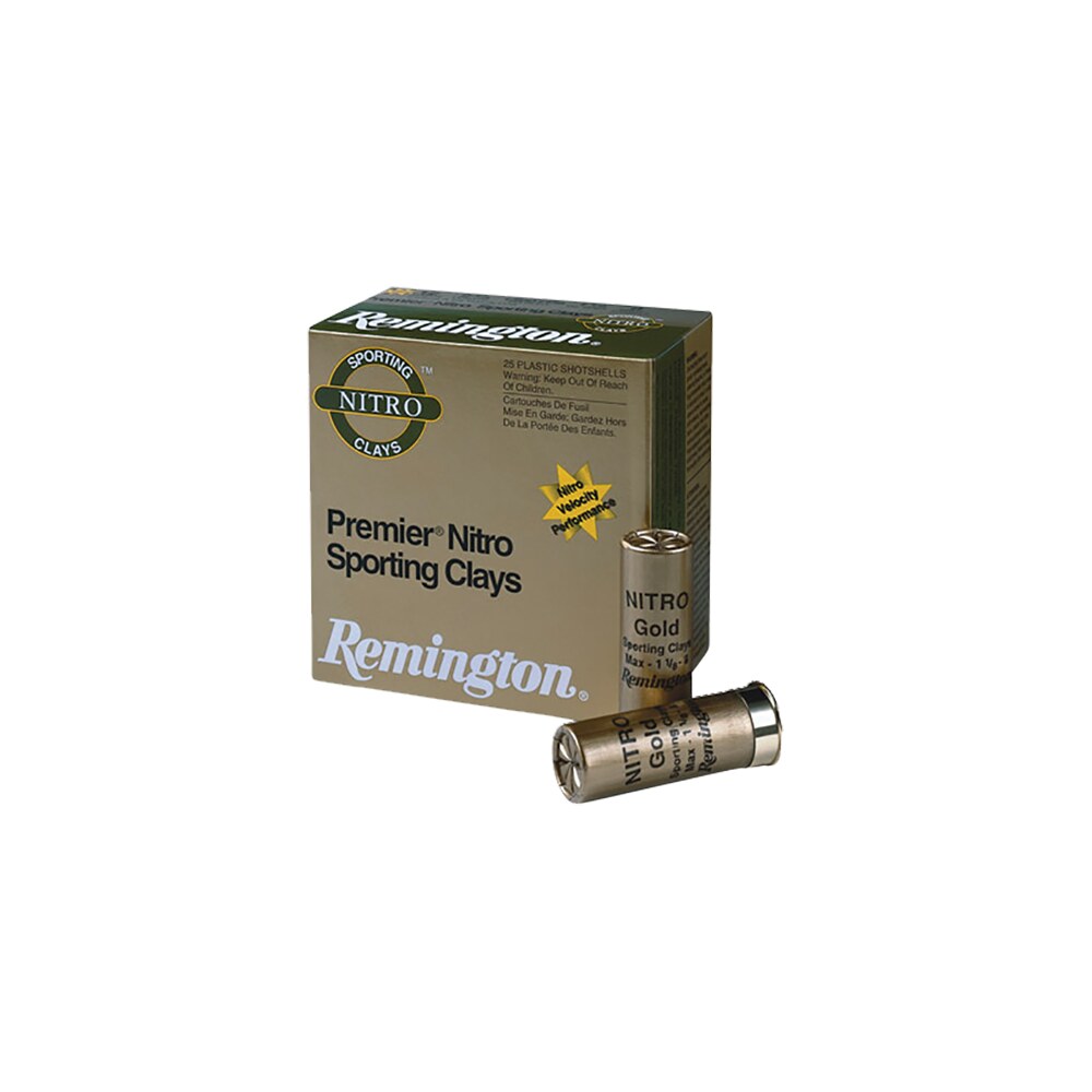 remington ammunition 28850 premier nitro sporting clay 12 gauge 2.75" 1 oz 7.5 shot 25 per box/ 10 cs Remington Ammunition 28850 Premier Nitro Sporting Clay 12 Gauge 2.75" 1 oz 7.5 Shot 25 Per Box/ Sports South item 116893