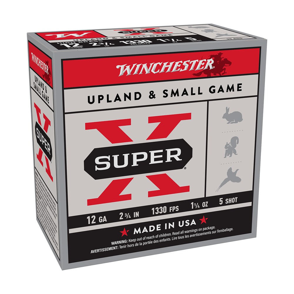 winchester ammo x125 super x game load high brass 12gauge 2.75" 1 1/4oz 5shot 25 per box/10 case Winchester Ammo X125 Super X Game Load High Brass 12Gauge 2.75" 1 1/4oz 5Shot 25 Per Box/10 Sports South item 116924
