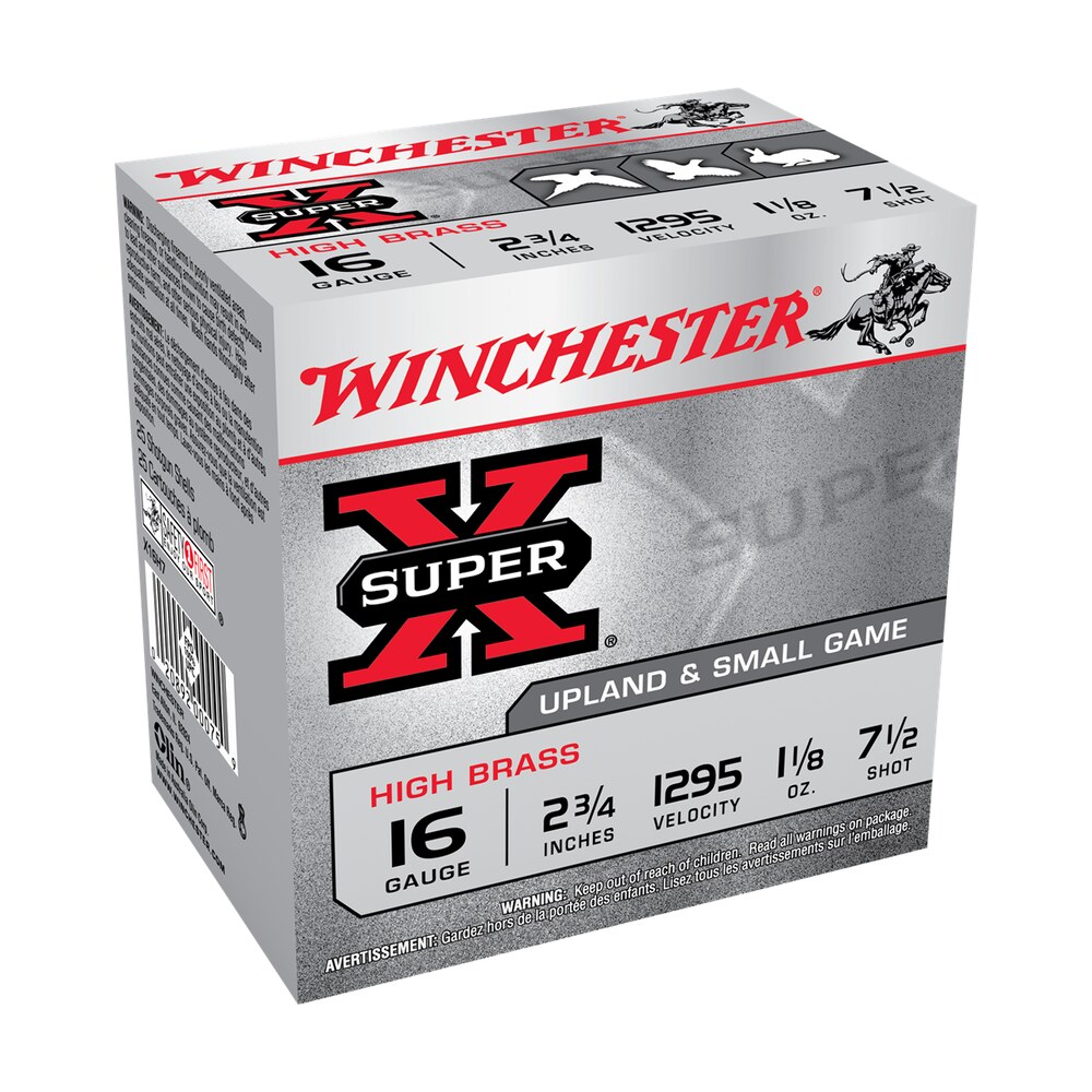 winchester ammo x16h7 super x heavy game load 16gauge 2.75" 1 1/8oz 7.5shot 25 per box/10 case Winchester Ammo X16H7 Super X Heavy Game Load 16Gauge 2.75" 1 1/8oz 7.5Shot 25 Per Box/10 Case Sports South item 116929