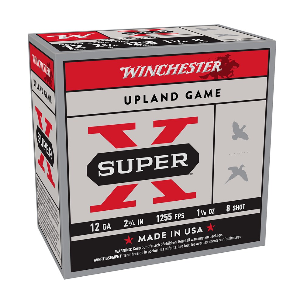 winchester ammo xu12h8 super x heavy game load 12gauge 2.75" 1 1/8oz 8shot 25 per box/10 case Winchester Ammo XU12H8 Super X Heavy Game Load 12Gauge 2.75" 1 1/8oz 8Shot 25 Per Box/10 Case Sports South item 116948