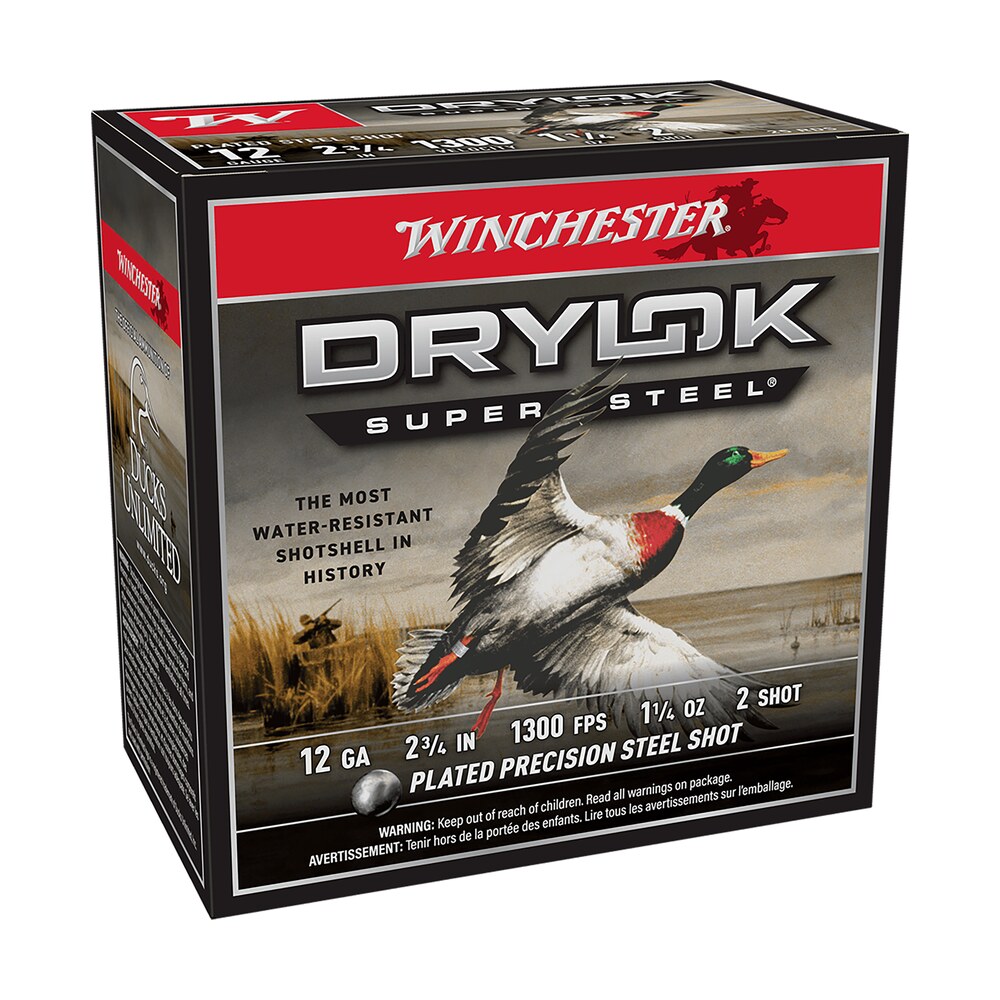 winchester ammo xsm122 drylok super steel magnum 12gauge 2.75" 1 1/4oz 2shot 25 per box/10 case Winchester Ammo XSM122 Drylok Super Steel Magnum 12Gauge 2.75" 1 1/4oz 2Shot 25 Per Box/10 Case Sports South item 116952