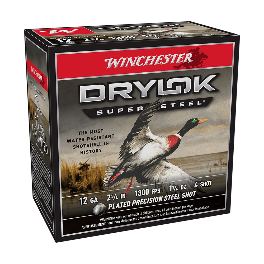 winchester ammo xsm124 drylok super steel magnum 12gauge 2.75" 1 1/4oz 4shot 25 per box/10 case Winchester Ammo XSM124 Drylok Super Steel Magnum 12Gauge 2.75" 1 1/4oz 4Shot 25 Per Box/10 Case Sports South item 116953
