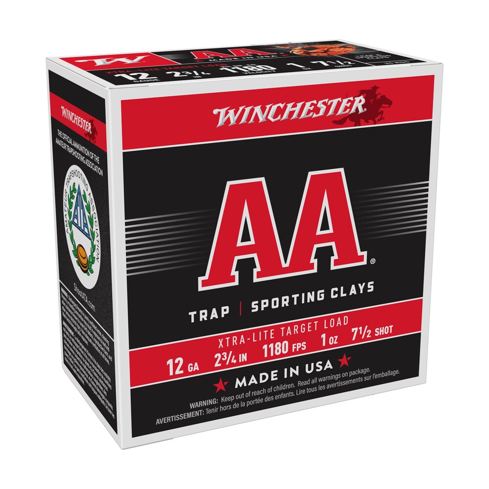 winchester ammo aal127 aa xtra lite 12gauge 2.75" 1oz 7.5shot 25 per box/10 case Winchester Ammo AAL127 AA Xtra-Lite 12Gauge 2.75" 1oz 7.5Shot 25 Per Box/10 Case Sports South item 116993