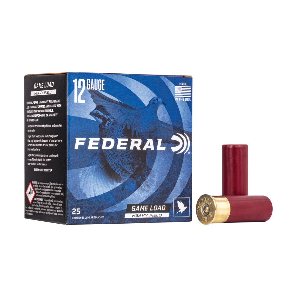 federal h1236 game shok heavy field 12gauge 2.75" 1 1/8oz 6shot 25 per box/10 case Federal H1236 Game-Shok Heavy Field 12Gauge 2.75" 1 1/8oz 6Shot 25 Per Box/10 Case Sports South item 117020
