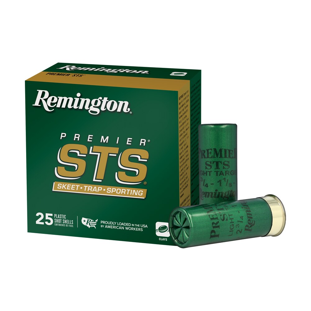 remington ammunition 20252 premier sts 12 gauge 2.75" 1 1/8 oz 8 shot 25 per box/ 10 cs Remington Ammunition 20252 Premier STS 12 Gauge 2.75" 1 1/8 oz 8 Shot 25 Per Box/ 10 Cs Sports South item 117084