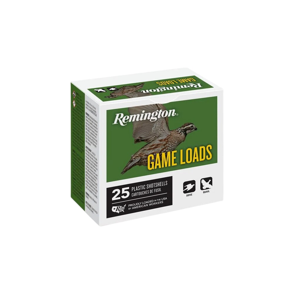 remington ammunition 20032 game load 12gauge 2.75" 1oz 8shot 25 per box/10 case Remington Ammunition 20032 Game Load 12Gauge 2.75" 1oz 8Shot 25 Per Box/10 Case Sports South item 117098