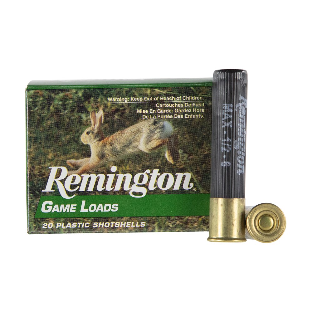 remington ammunition 20014 game load 410 gauge 2.50" 1/2 oz 6 shot 20 per box/ 10 cs Remington Ammunition 20014 Game Load 410 Gauge 2.50" 1/2 oz 6 Shot 20 Per Box/ 10 Cs Sports South item 117125