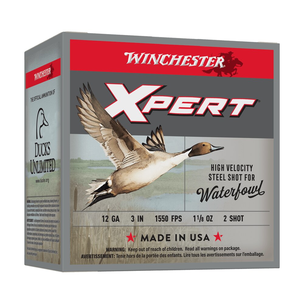 winchester ammo wex1232 super x xpert high velocity 12gauge 3" 1 1/8oz 2shot 25 per box/10 case Winchester Ammo WEX1232 Super X Xpert High Velocity 12Gauge 3" 1 1/8oz 2Shot 25 Per Box/10 Case Sports South item 117213