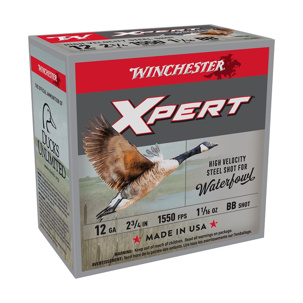 winchester ammo wex12bb super x xpert high velocity 12gauge 2.75" 1 1/16oz bbshot 25 per box/10 case Winchester Ammo WEX12BB Super X Xpert High Velocity 12Gauge 2.75" 1 1/16oz BBShot 25 Per Box/10 Sports South item 117216
