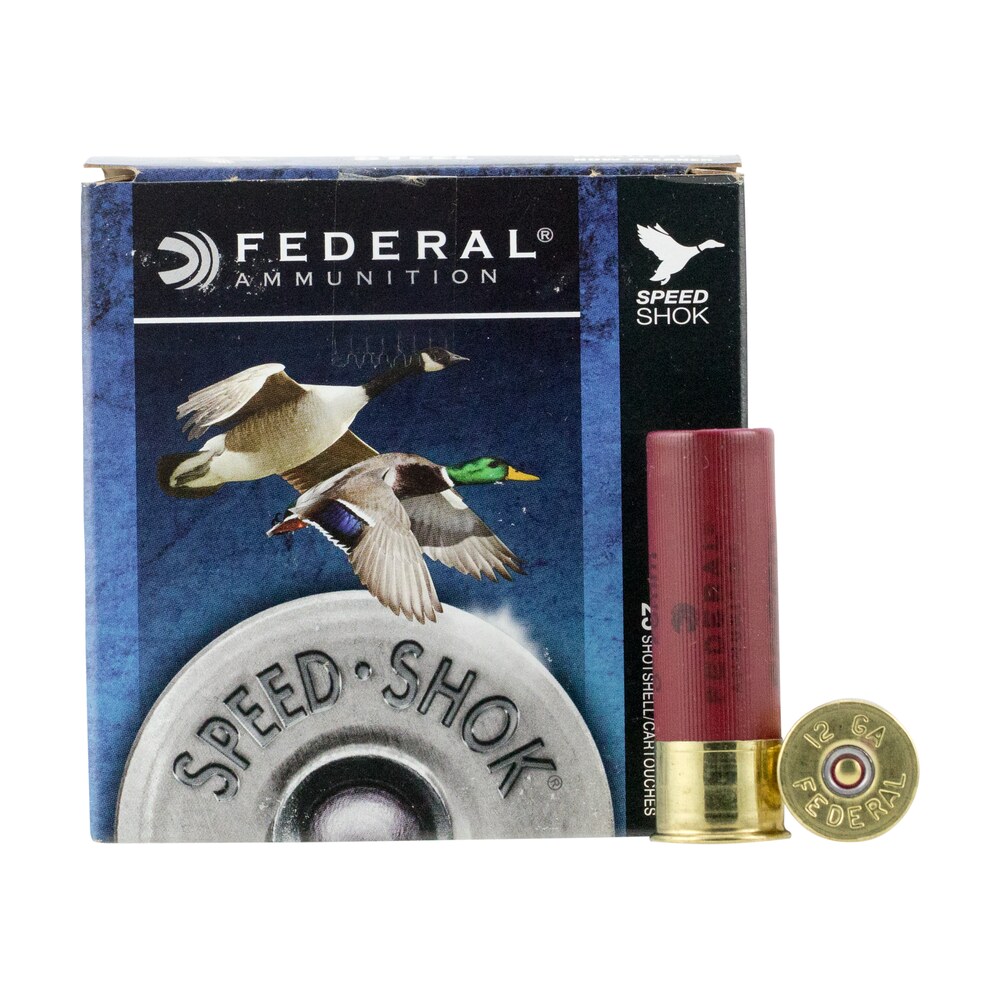 federal wf1422 speed shok 12gauge 3" 1 1/4oz 2shot 25 per box/10 case Federal WF1422 Speed-Shok 12Gauge 3" 1 1/4oz 2Shot 25 Per Box/10 Case Sports South item 117504