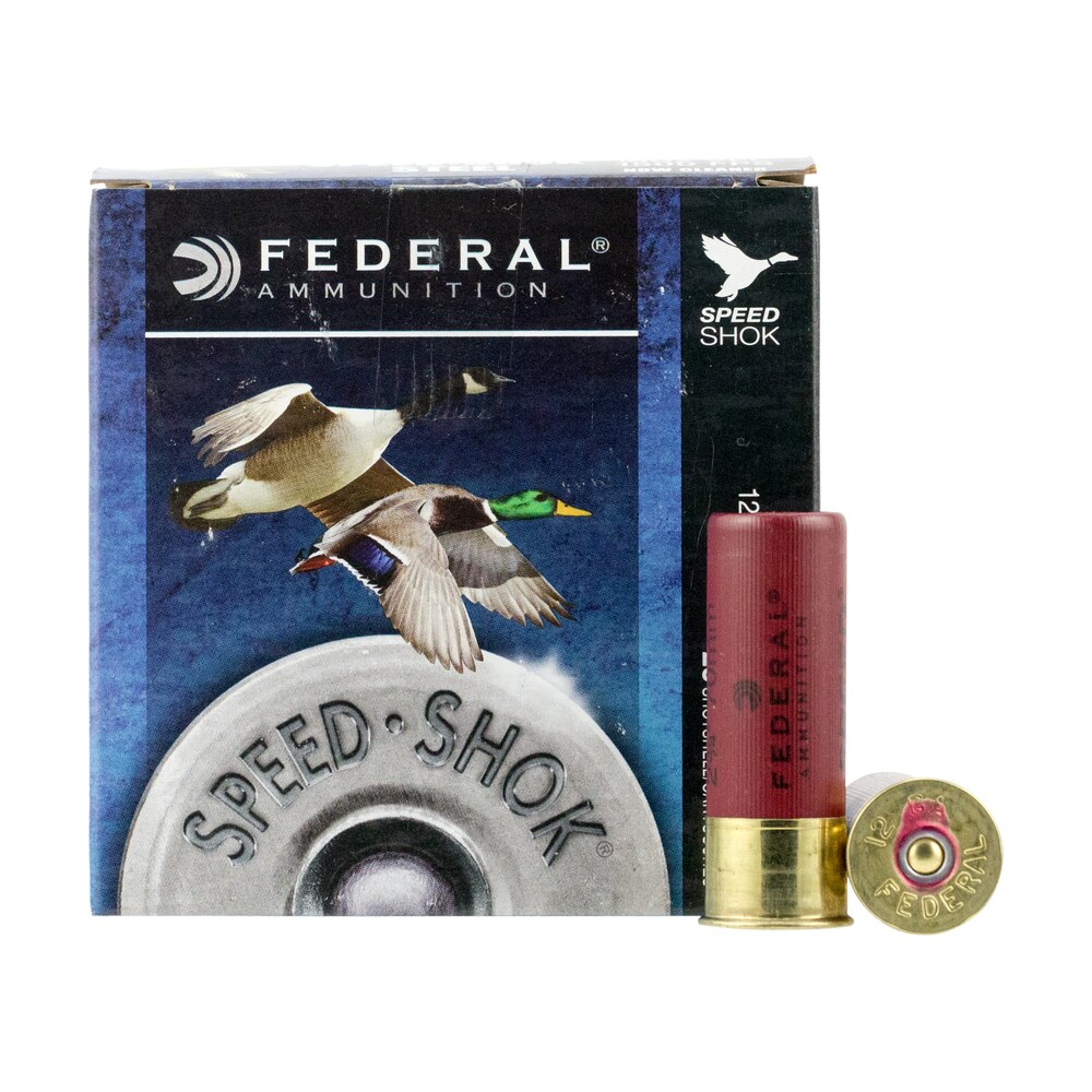 federal wf1456 speed shok 12gauge 2.75" 1 1/8oz 6shot 25 per box/10 case Federal WF1456 Speed-Shok 12Gauge 2.75" 1 1/8oz 6Shot 25 Per Box/10 Case Sports South item 117511