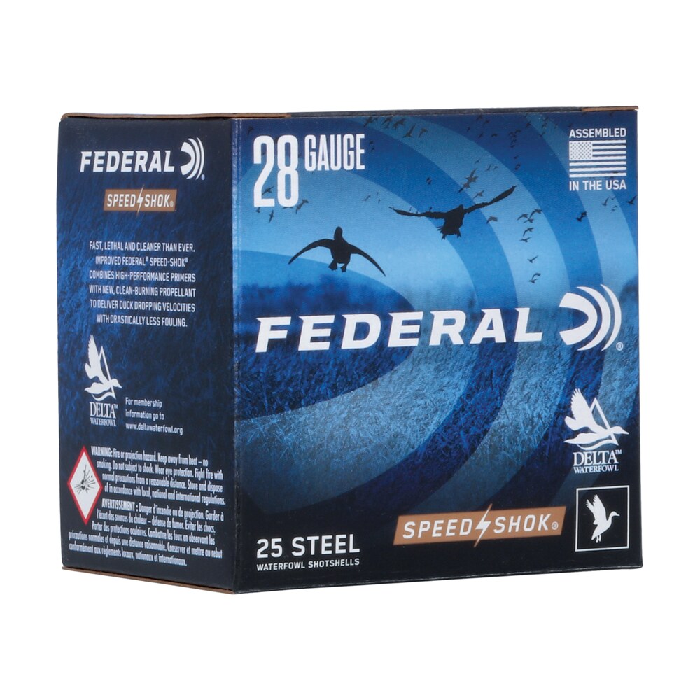 federal wf2836 speed shok 28gauge 2.75" 5/8oz 6shot 25 per box/10 case Federal WF2836 Speed-Shok 28Gauge 2.75" 5/8oz 6Shot 25 Per Box/10 Case Sports South item 117517
