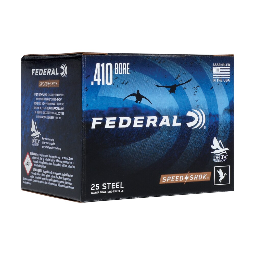 federal wf4136 speed shok 410gauge 3" 3/8oz 6shot 25 per box/10 case Federal WF4136 Speed-Shok 410Gauge 3" 3/8oz 6Shot 25 Per Box/10 Case Sports South item 117518