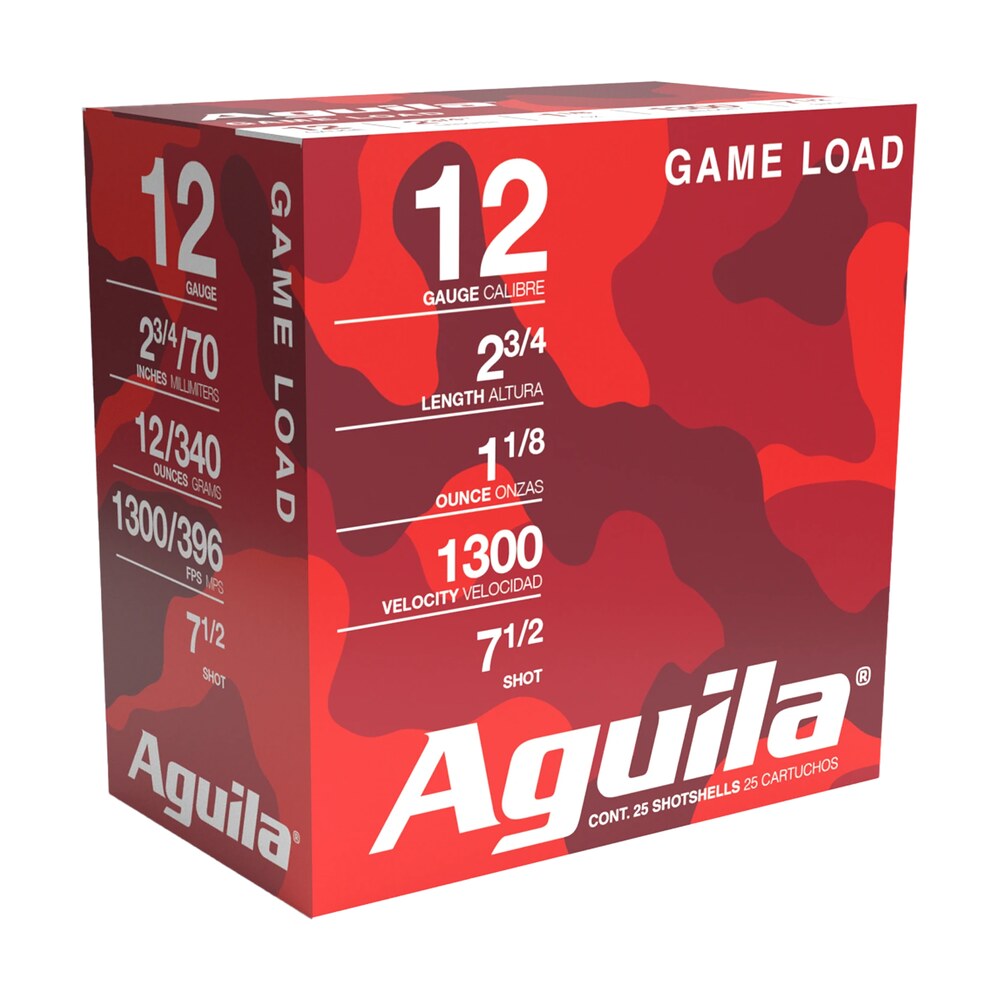 aguila 1chb1327 competition game & target 12gauge 2.75" 1oz 7.5shot 25 per box/10 case Aguila 1CHB1327 Competition Game & Target 12Gauge 2.75" 1oz 7.5Shot 25 Per Box/10 Case Sports South item 117522