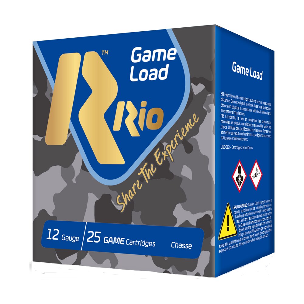 rio ammunition sg3275 game load super game high velocity 12gauge 2.75" 1 1/8oz 7.5shot 25 per box/10 case Rio Ammunition SG3275 Game Load Super Game High Velocity 12Gauge 2.75" 1 1/8oz 7.5Shot 25 Per Sports South item 117551
