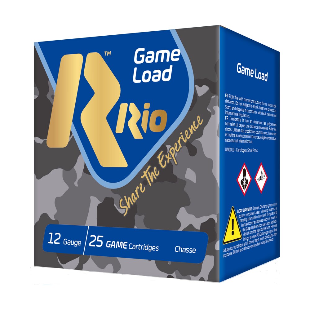 rio ammunition sg328 game load super game high velocity 12gauge 2.75" 1 1/8oz 8shot 25 per box/10 case Rio Ammunition SG328 Game Load Super Game High Velocity 12Gauge 2.75" 1 1/8oz 8Shot 25 Per Sports South item 117552